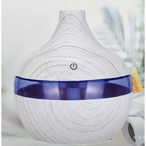 White Wood Grain Touch-Activated Humidifier‎ - USB - Picture 5 of 7